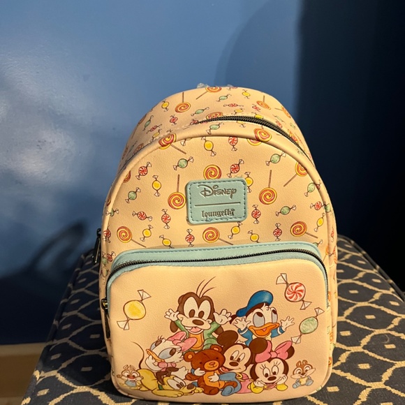 Loungefly Disney Mickey Mouse And Friends Babies Mini Backpack - Picture 2 of 7